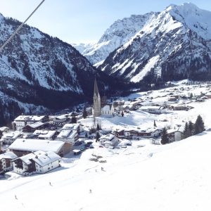 estação de esqui na Austria